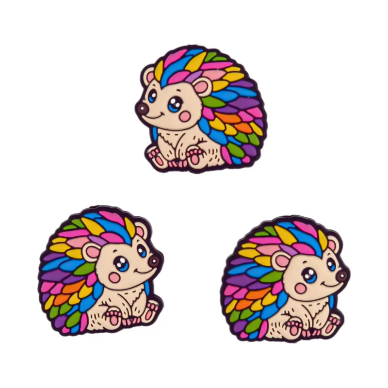 Siliconen Kraal - Multicolor Egel