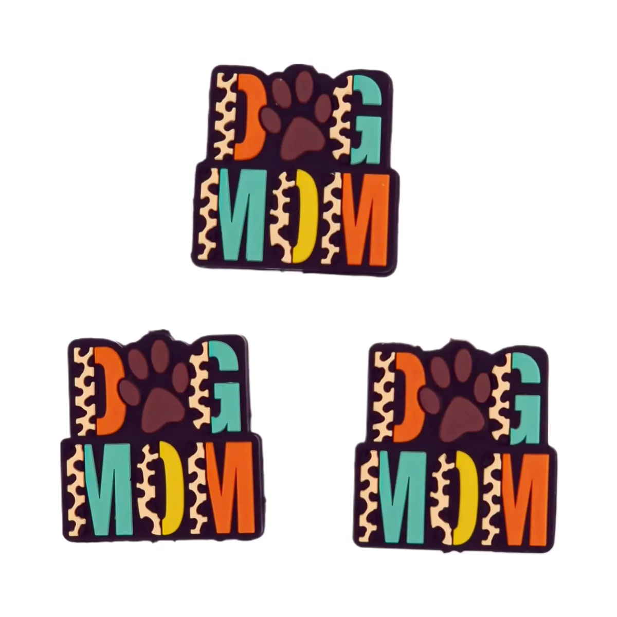 Variant: Dog Mom - Safari Gemaakt van BPA-vrij siliconen. Volledig chemisch veilig getest volgens EN-71, 100% kind veilig. Voor meer informatie over het gebruik, lees onderaan de pagina. Jootjes Haakcadeautjes