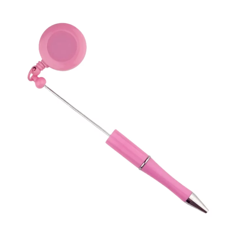 Badgehouder Met Pen - Roze