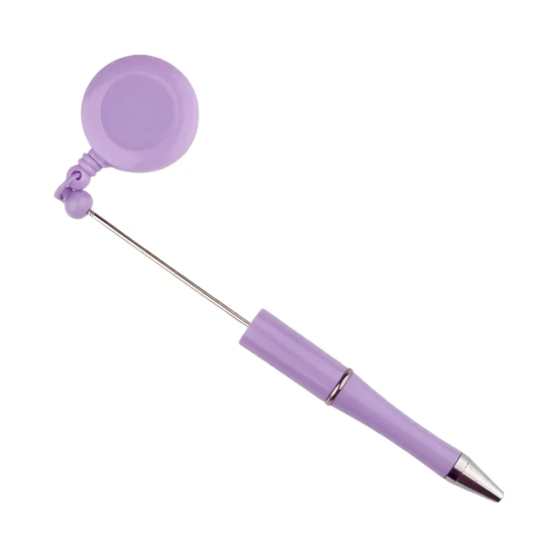 Badgehouder Met Pen - Violet