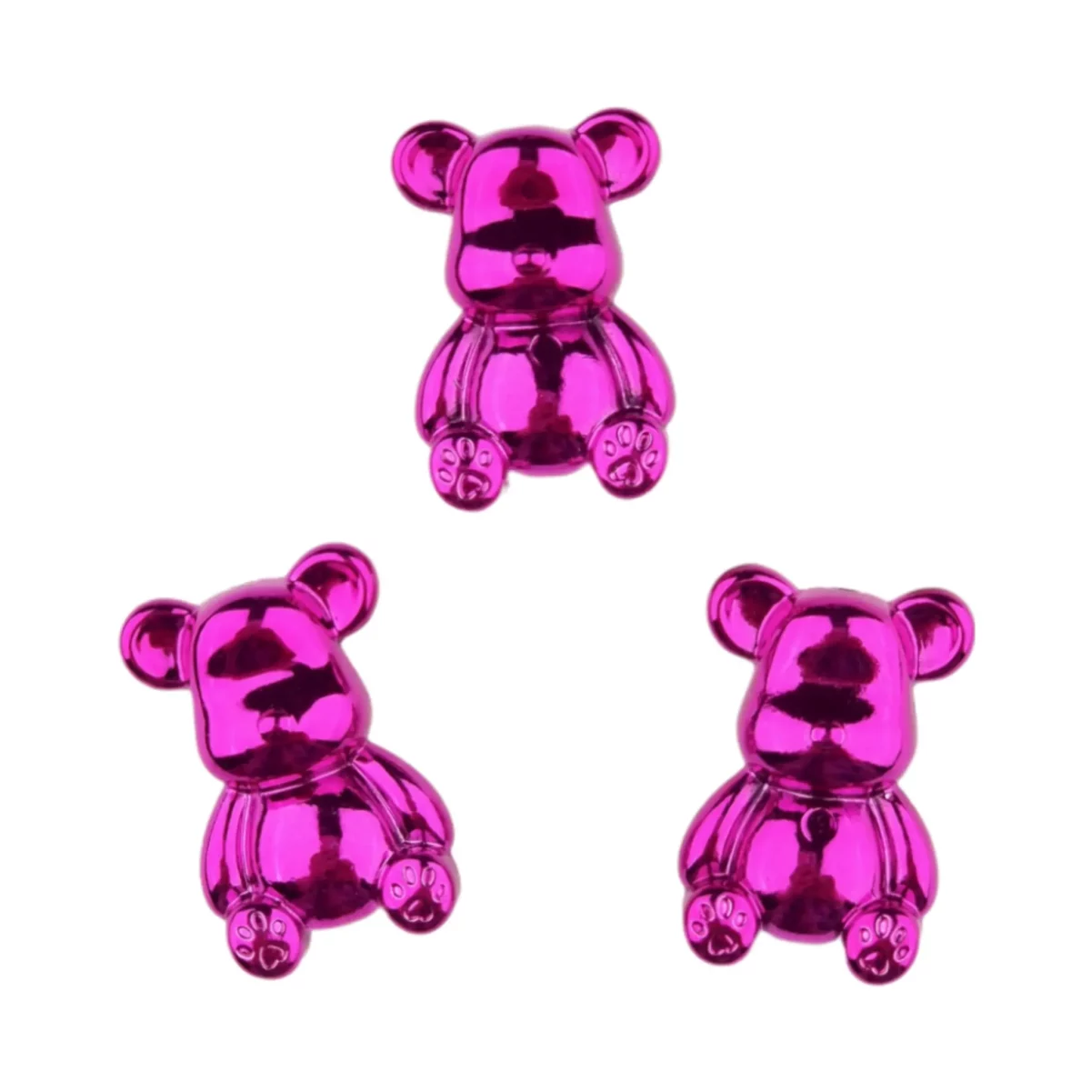 Couleur : Ours - 35x20x10 MM - Magenta Chrome Matériau : Acrylique Type : Ours - 35x20x10 MM - Magenta Chrome Convient aux porte-clés et aux <a href="https://www.jootjeshaakcadeautjes.nl/product-categorie/siliconen-kralen-bpa-vrij-groothandel/siliconen-kralen-multicolor-luxekralen-alles/siliconen-kralen-gelukspoppetjes-luckyjos/">poupées porte-bonheur</a> <a href="https://www.jootjeshaakcadeautjes.nl/product/houten-kraal-smiley-gelukspoppetje-haken-beukenhout-20-mm/">en bois</a> et en <a href="https://www.jootjeshaakcadeautjes.nl/product-categorie/siliconen-kralen-bpa-vrij-groothandel/siliconen-kralen-multicolor-luxekralen-alles/siliconen-kralen-gelukspoppetjes-luckyjos/">silicone</a>. Jootjes Haakcadeautjes