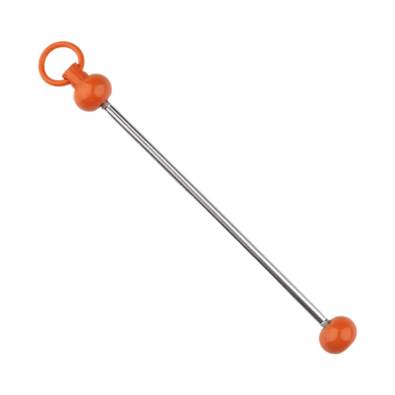 Rijgbare hanger - Staafje - Oranje