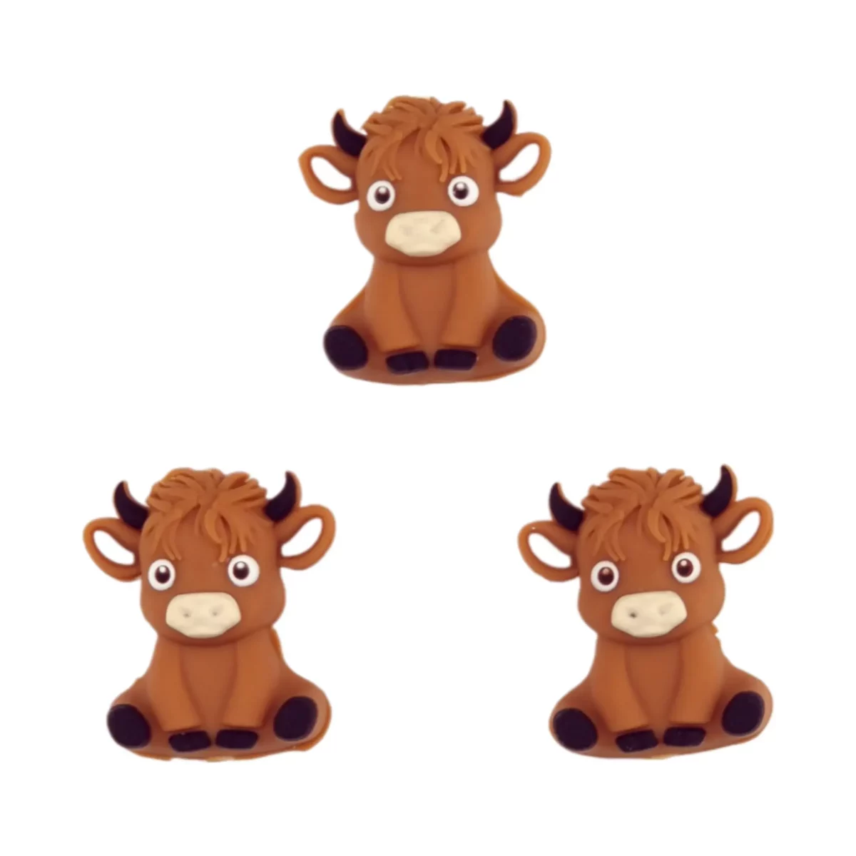 Variante : 3D - Scottish Highlander - Cannelle Fabriqué en silicone sans BPA. Entièrement sûr chimiquement, testé selon la norme EN-71, 100% sûr pour les enfants. Pour plus d'informations sur la façon de l'utiliser, lisez le bas de la page. Jootjes Haakcadeautjes