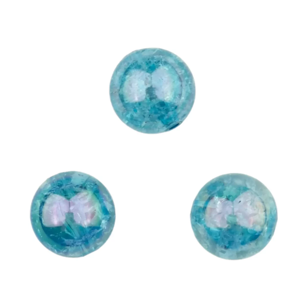 Color: Cyan Material: Acrylic
Type: Acrylic bead crackle Suitable for key chains and in use with <a href="https://www.jootjeshaakcadeautjes.nl/product/houten-kraal-smiley-gelukspoppetje-haken-beukenhout-20-mm/">wooden</a> and <a href="https://www.jootjeshaakcadeautjes.nl/product-categorie/siliconen-kralen-bpa-vrij-groothandel/siliconen-kralen-multicolor-luxekralen-alles/siliconen-kralen-gelukspoppetjes-luckyjos/">silicone lucky dolls</a>. Jootjes Haakcadeautjes