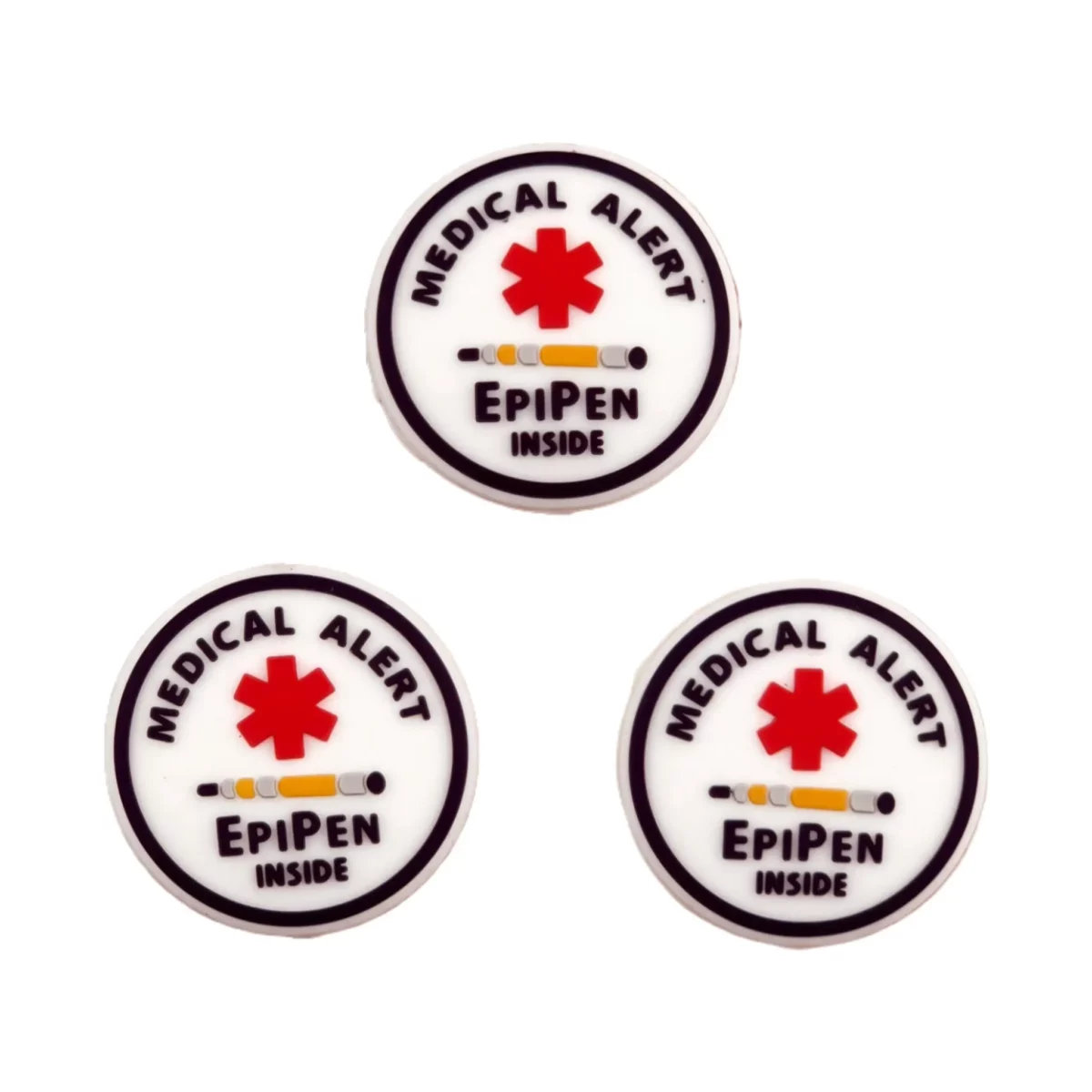   - Typ: Silikonperlen Medical Alert - Epipen - Stückweise verkauft - BPA-, Phthalate-, Blei-, PVC- und giftfrei - CE-zertifiziert - Medizinische Silikonperlen - Kühlbar im Kühlschrank - Spülmaschinenfest Jootjes Haakcadeautjes