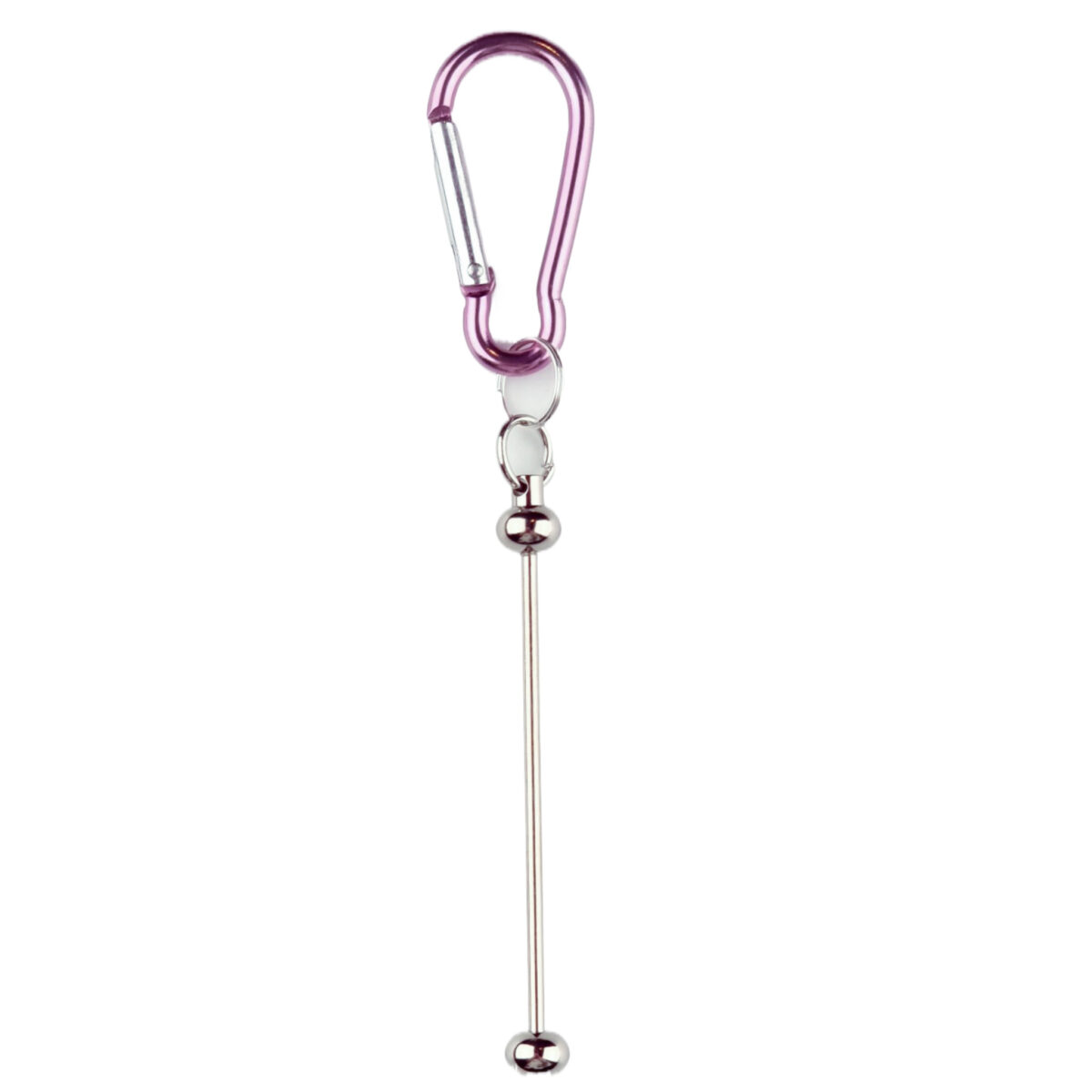 <ul> <li>Color : Pink</li> <li>Material : stainless steel</li> <li>Each</li>
</ul>
Inferior quality carabiner bag hangers are also sold in the market in which some parts are plastic and thus break much faster. These also have a redundant ring at the bottom. These pendants are made of metal and do not have an excess ring on the bottom. Therefore, these stay on the bag super well and look better in terms of design! Jootjes Haakcadeautjes