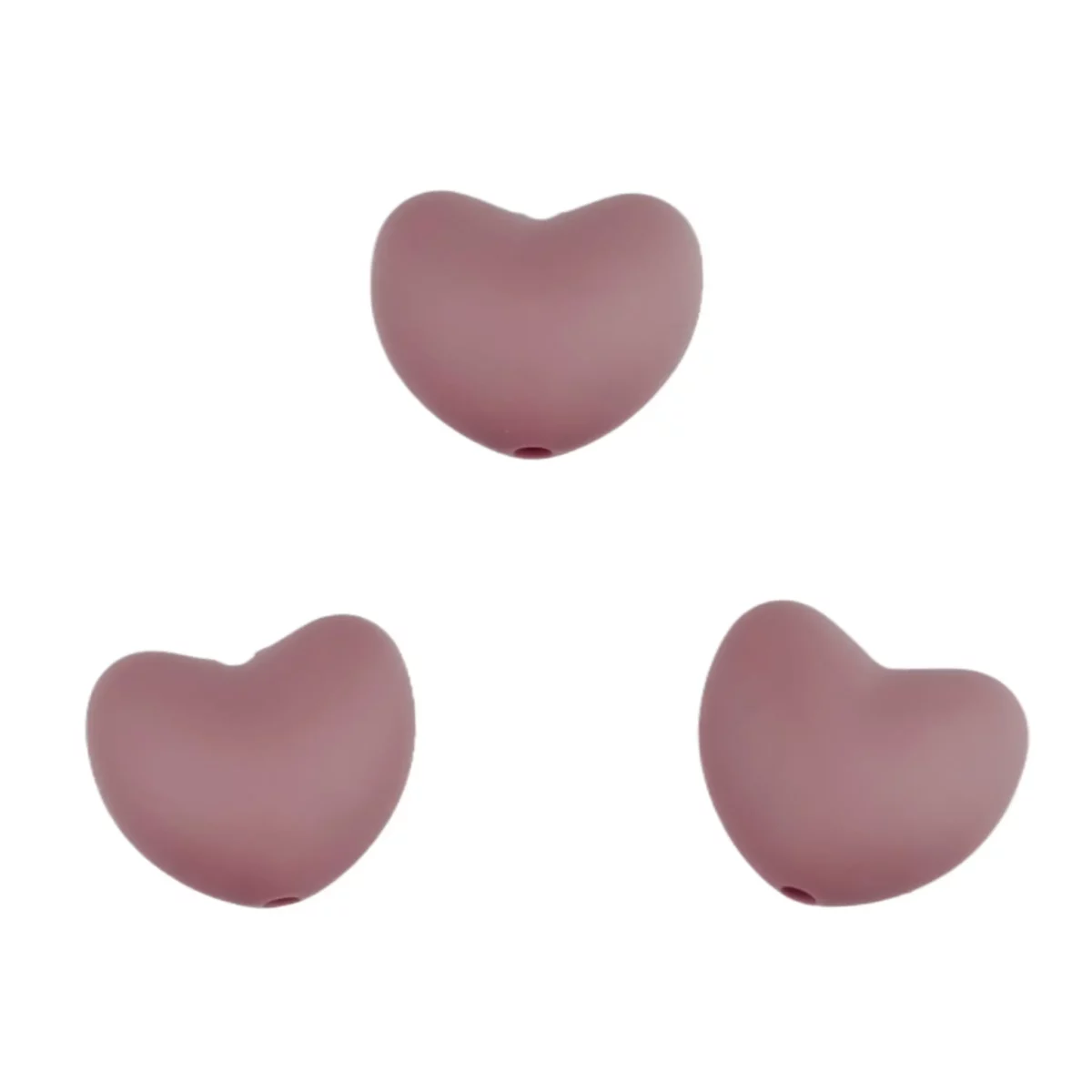 Kleurcode: Dark Rose - Type: Siliconen kralen hart - Formaat: 20 mm x 17 mm x 11 mm - Verkocht per stuk, nergens goedkoper - BPA-, Ftalaten-, Lood-, PVC- en Gif-vrij - CE-gecertificeerd - Medische kwaliteit siliconen kralen - Koelbaar in de koelkast - Vaatwasser bestendig Jootjes Haakcadeautjes