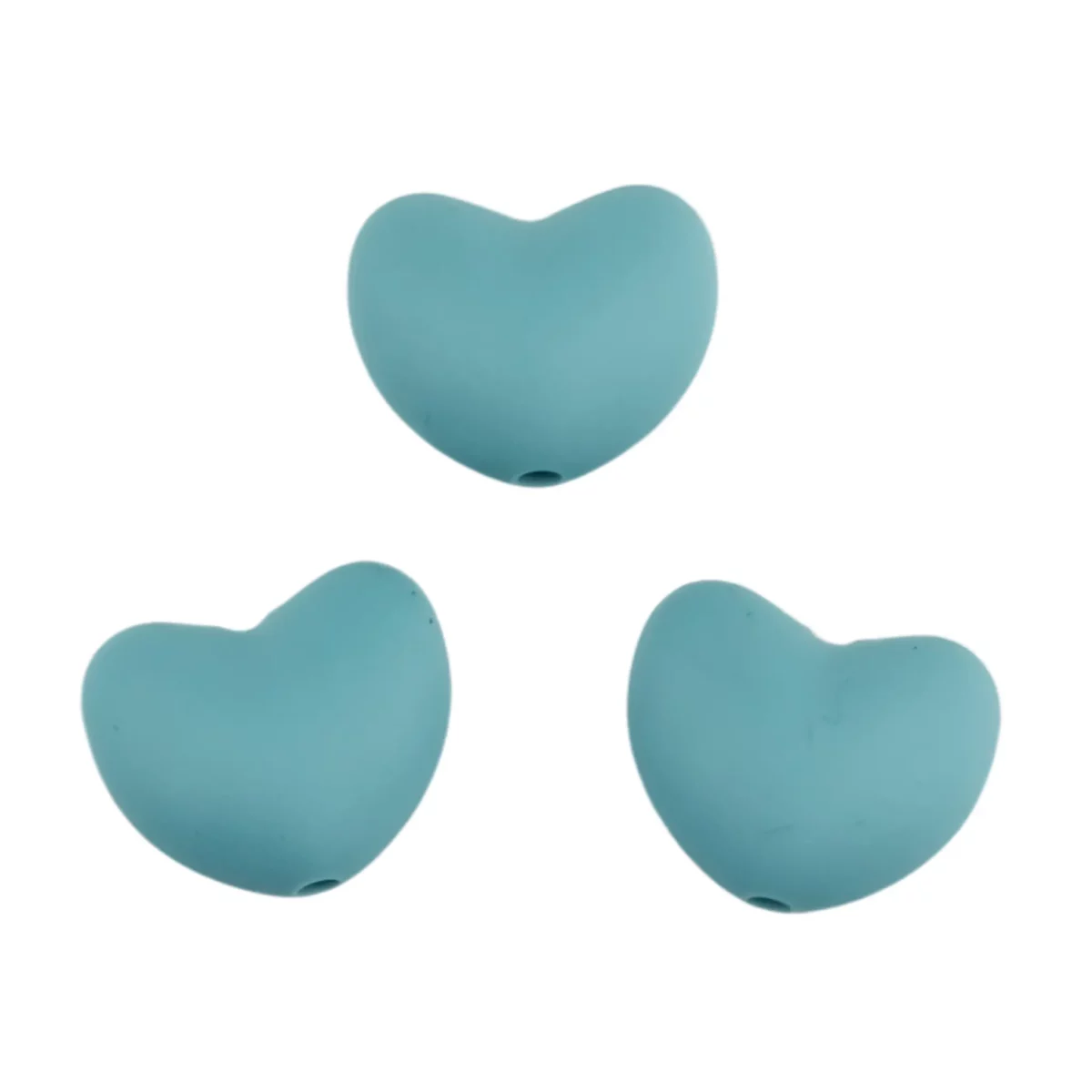 Color code: Aquamarine - Type: Silicone beads heart
- Size: 20 mm x 17 mm x 11 mm
- Sold by the piece, nowhere cheaper
- BPA-, Phthalates-, Lead-, PVC- and Toxin-free
- CE-certified
- Medical grade silicone beads
- Chillable in the refrigerator
- Dishwasher safe Jootjes Haakcadeautjes