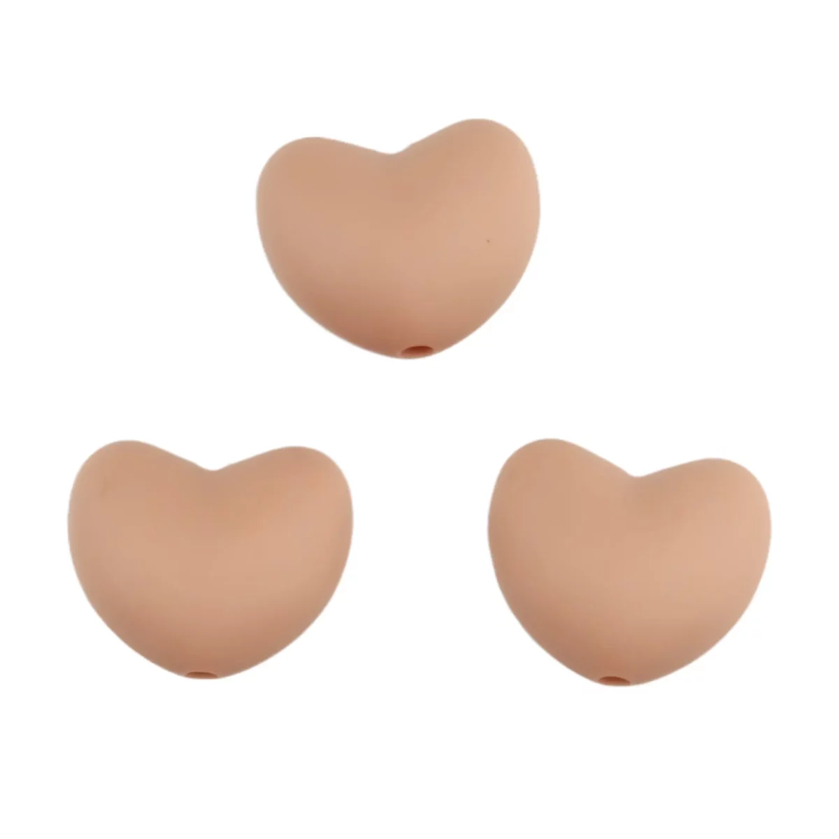 Kleurcode: Latte - Type: Siliconen kralen hart - Formaat: 20 mm x 17 mm x 11 mm - Verkocht per stuk, nergens goedkoper - BPA-, Ftalaten-, Lood-, PVC- en Gif-vrij - CE-gecertificeerd - Medische kwaliteit siliconen kralen - Koelbaar in de koelkast - Vaatwasser bestendig Jootjes Haakcadeautjes