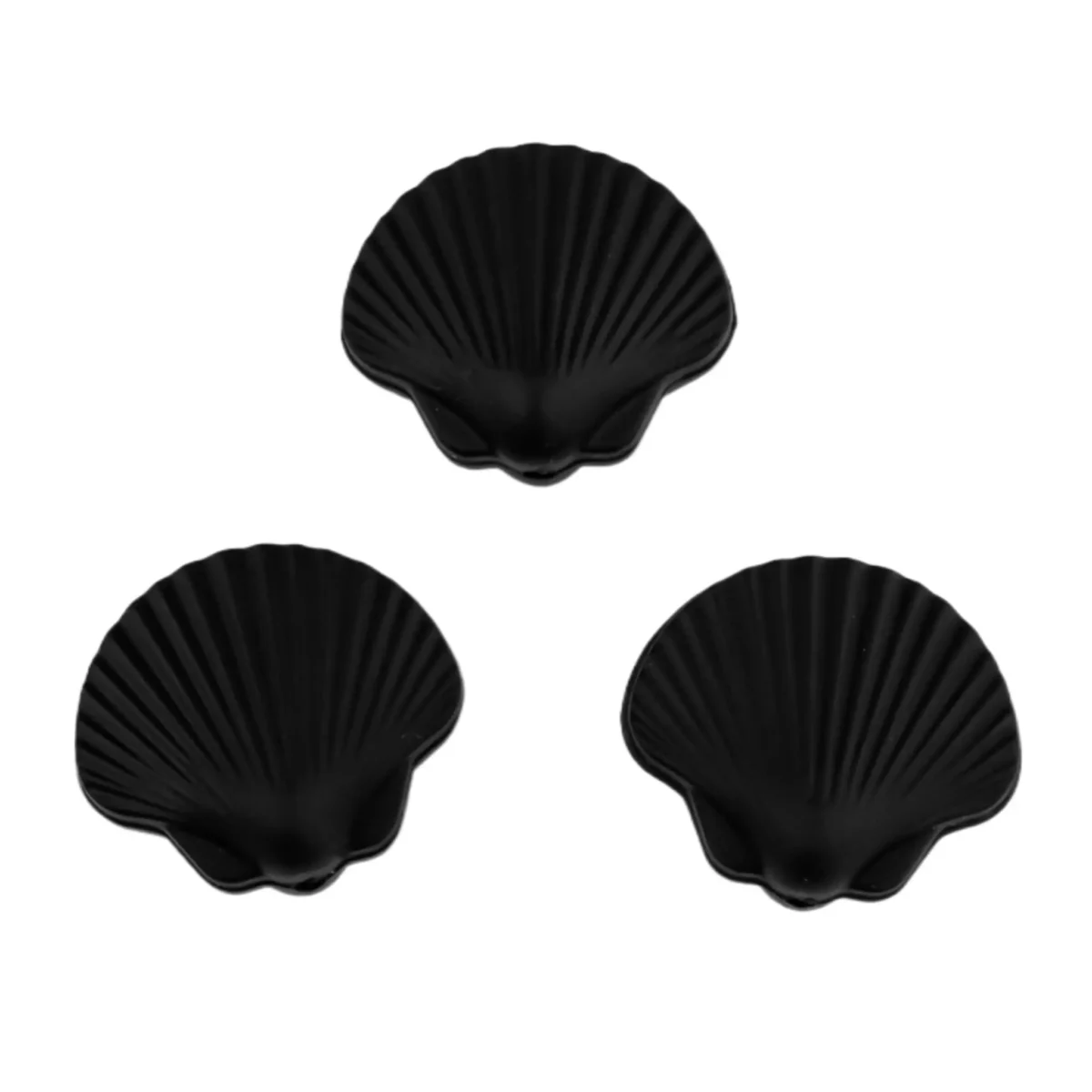 Kleurcode: Zwart - Type: Siliconen kraal Schelp - Formaat: ca 24 mm x 25 mm - Verkocht per stuk - BPA-, Ftalaten-, Lood-, PVC- en Gif-vrij - CE-gecertificeerd - Medische kwaliteit siliconen kralen - Koelbaar in de koelkast - Vaatwasser bestendig Jootjes Haakcadeautjes