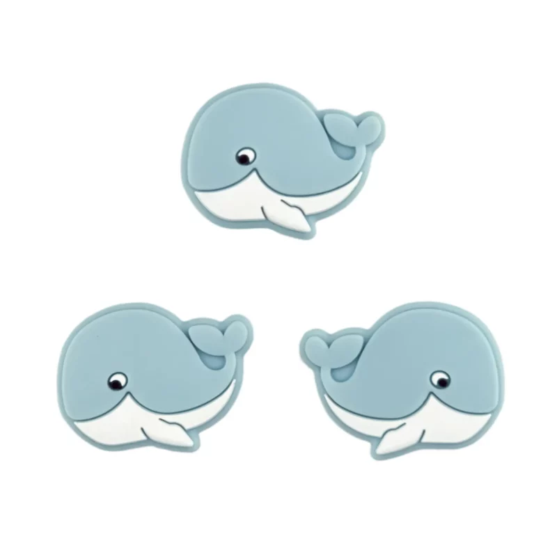 Siliconen  Kraal - Walvis - Aqua