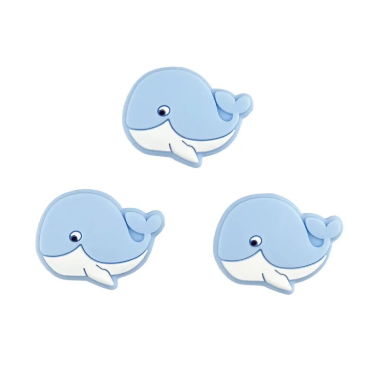 Variant: Walvis -Licht Poeder Blauw Gemaakt van BPA-vrij siliconen. CE-gecertificeerd, 100% kind veilig. Voor meer informatie over het gebruik, lees onderaan de pagina. Jootjes Haakcadeautjes