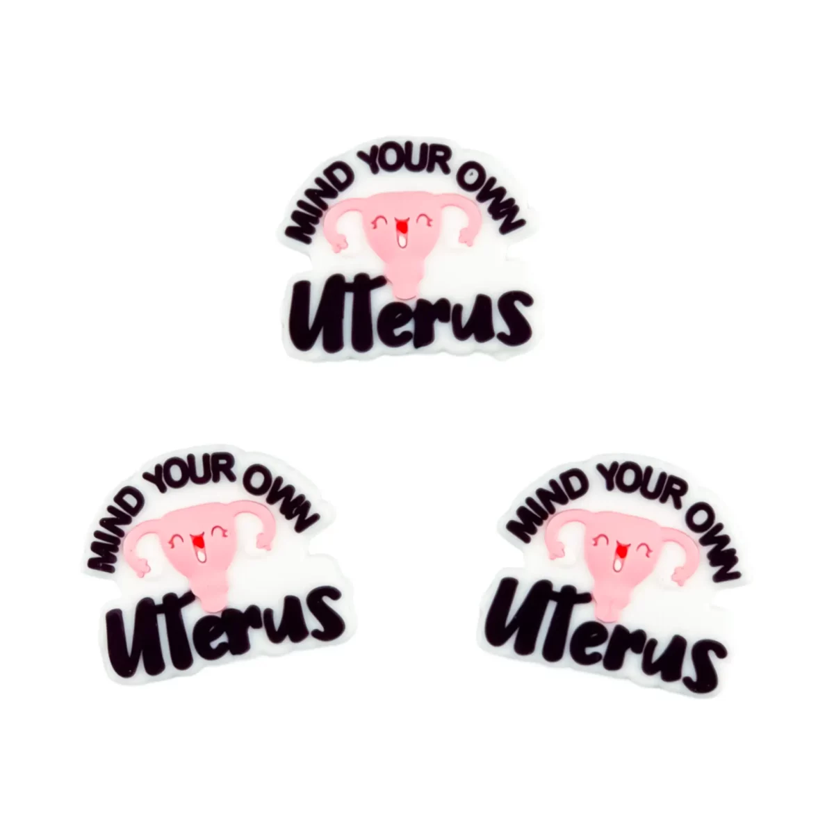 Variant: Mind your own uterus Made of BPA-free silicone. Fully chemical safe tested according to EN-71, 100% child safe. For more information on how to use it, read at the bottom of the page. Jootjes Haakcadeautjes