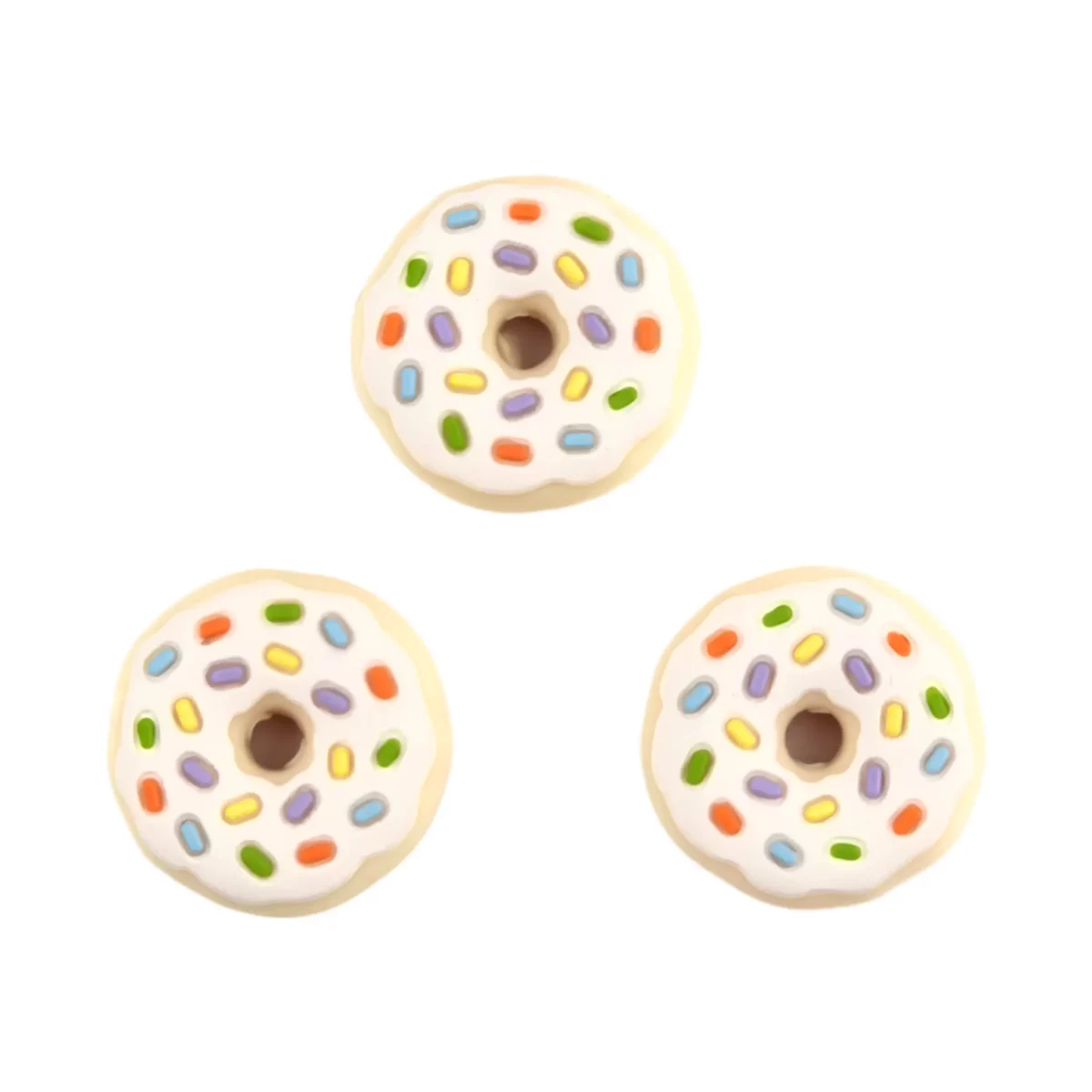 Donut - Sprinkels - Old lace / Wit