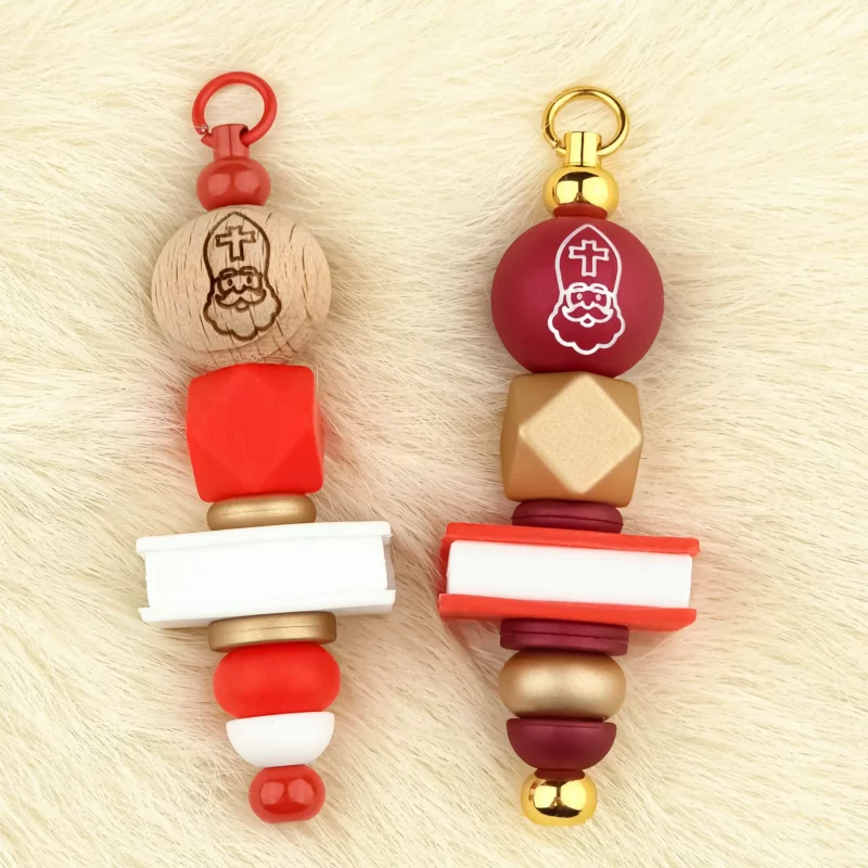 DIY Sinterklaas hangers - Hout / Siliconen