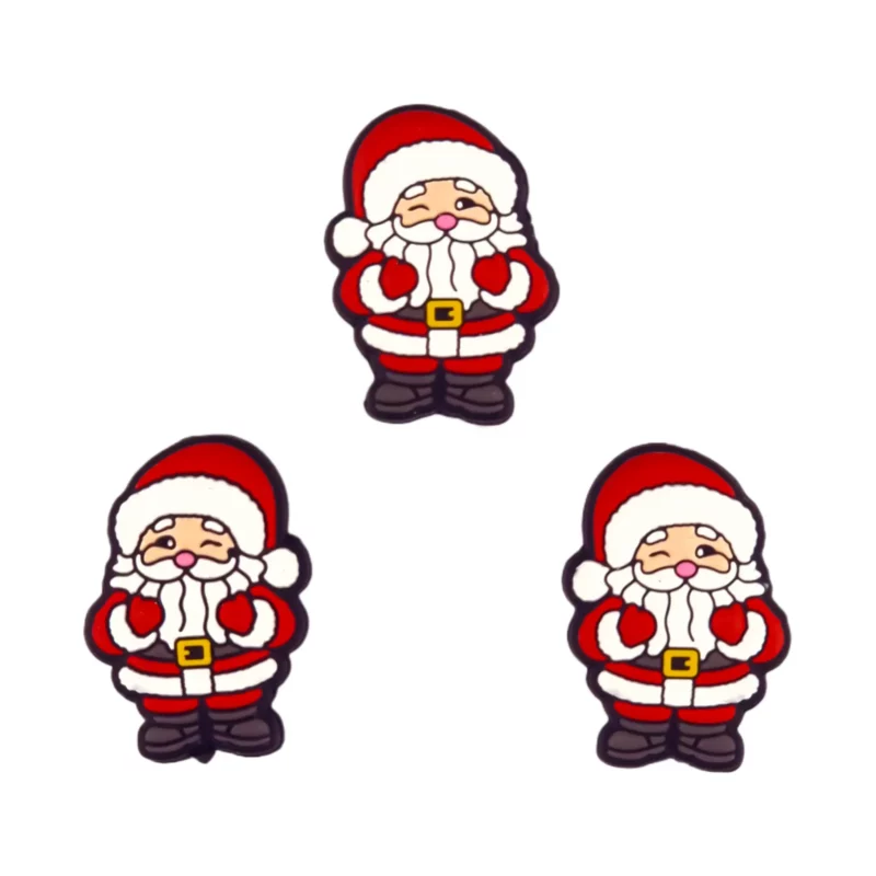 Siliconen Kraal - Knipogende Kerstman