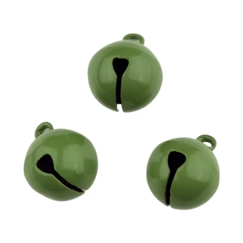 Belletje - 12 mm - Jungle Green - Per stuk