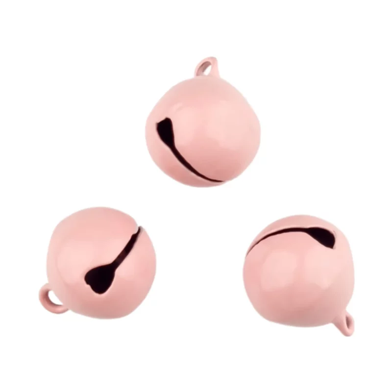 Belletje - 12 mm - Perzik Roze - Per stuk