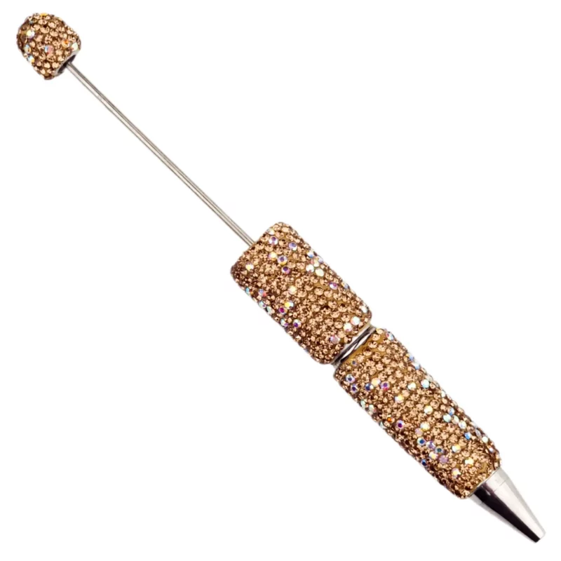 Kralenpen - Sparkle - Gold - Per stuk