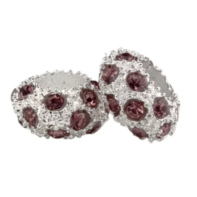 Tussenschijfje Sparkle Donut - Paars
