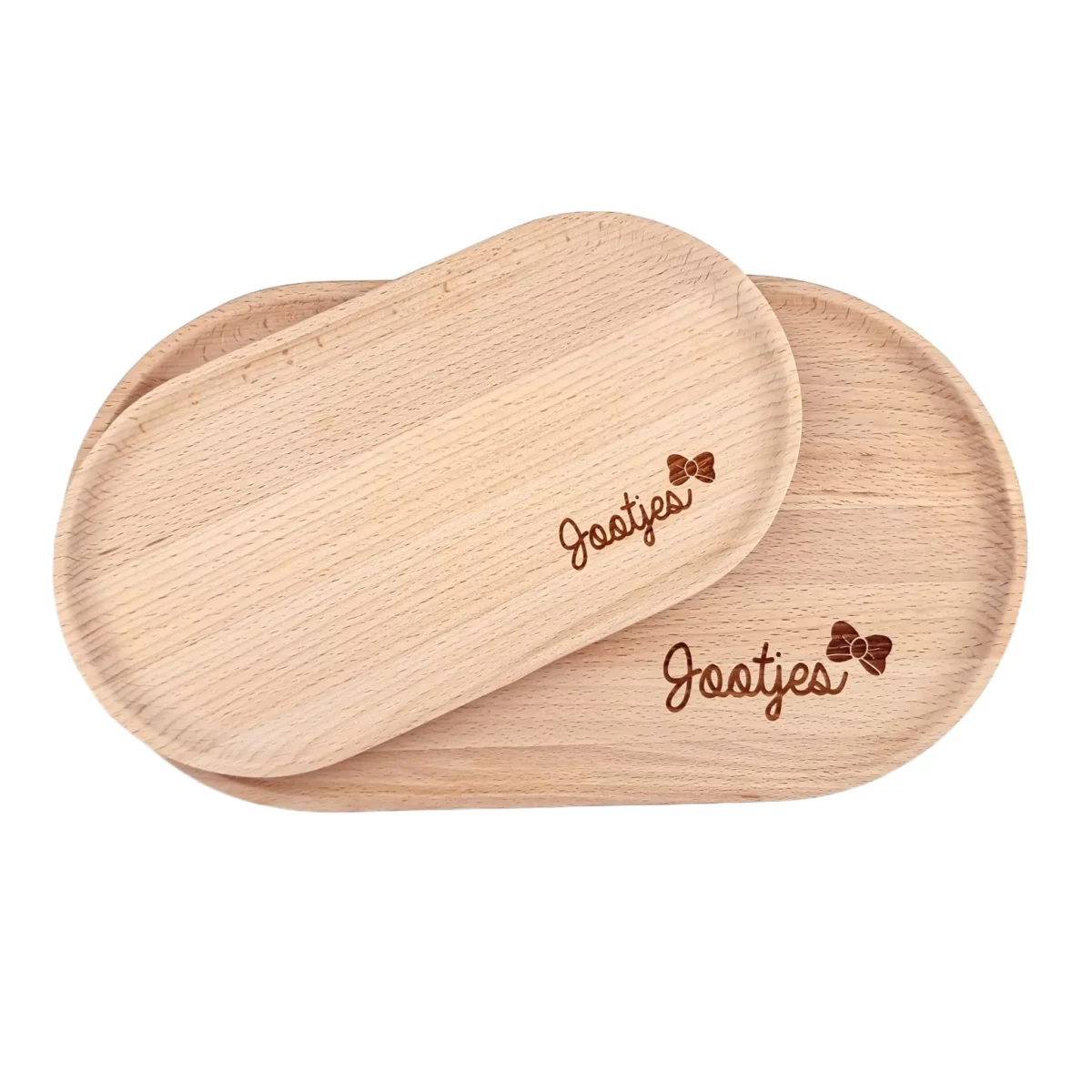 <ul> <li>Wood Engraved - Presentation Sheet - 36cm by 20 cm</li> <li>Engraved with logo at lower right</li> <li>Processing about 3 days</li>
</ul>
  Jootjes Haakcadeautjes
