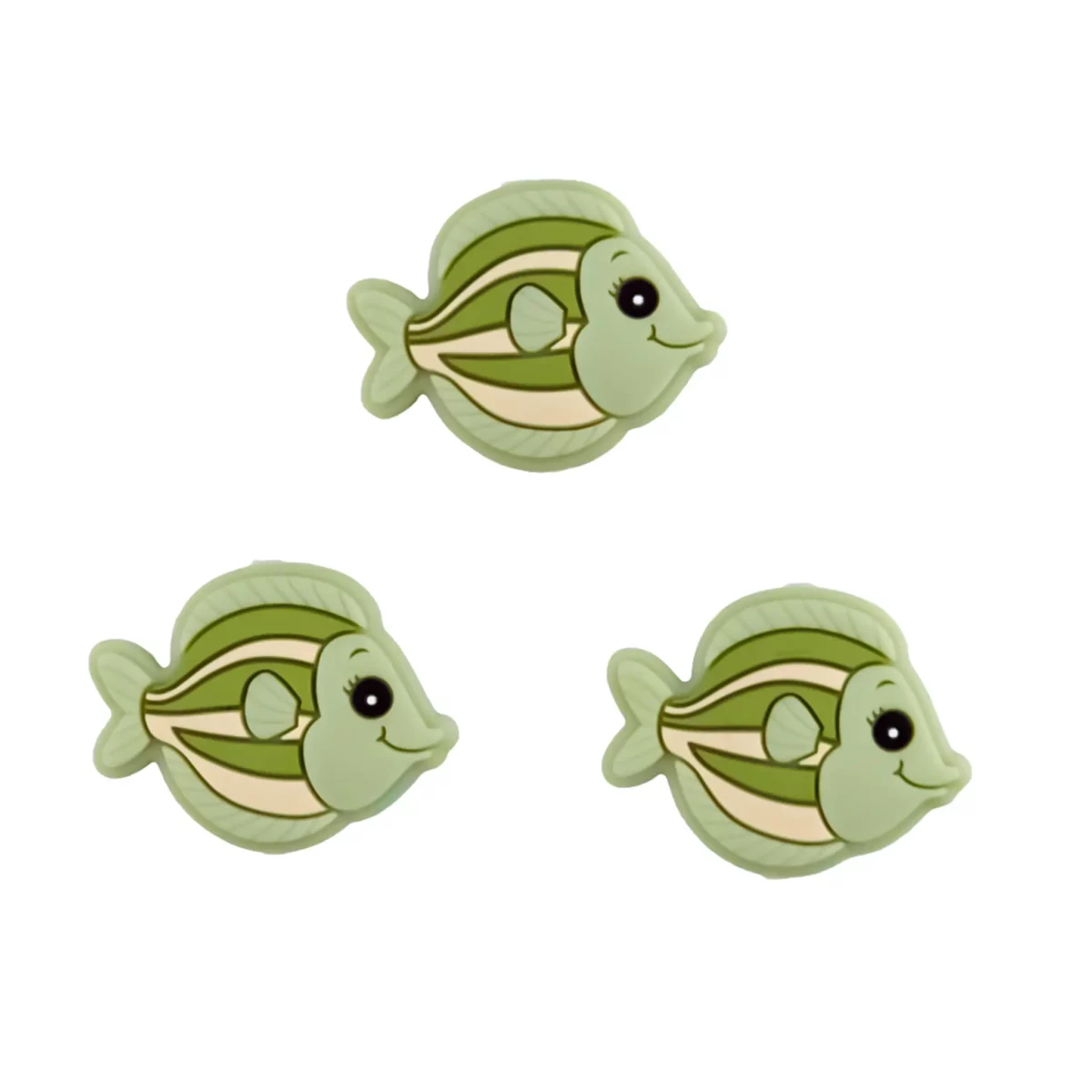 Farbcode: Pistazie - Typ: Silikonperlen Blub the fish - Größe: ca. 24 mm x 25 mm - Verkauf pro Stück - BPA-, Phthalate-, Blei-, PVC- und Toxin-frei - CE-zertifiziert - Silikonperlen in medizinischer Qualität - Kühlbar im Kühlschrank - Spülmaschinenfest Jootjes Haakcadeautjes