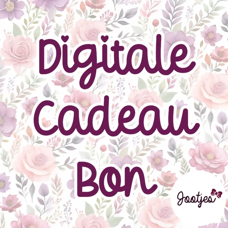Cadeaubon - Digitaal - Jootjes - Kies zelf het bedrag