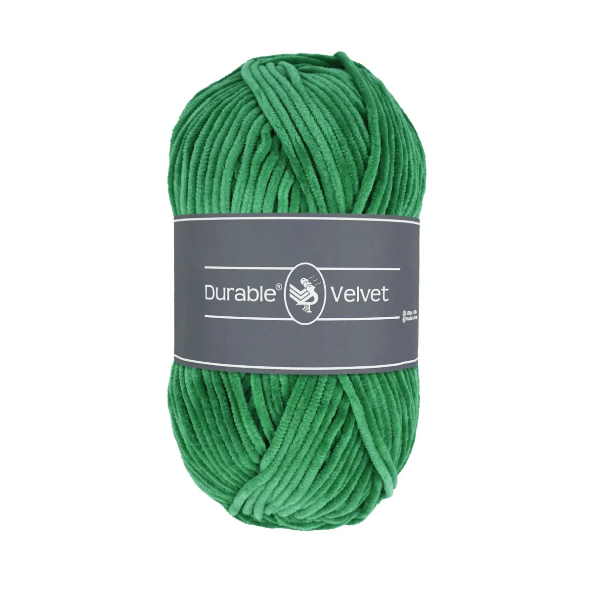 Durable Velvet - 2133 Dunkelmint
100% Polyester <strong>Spezifikationen:</strong>
<table>
<tbody>
<tr>
<td>Gewicht</td>
<td>100 g</td>
</tr>
<tr>
<td>Laufende Länge</td>
<td>180 Meter</td>
</tr>
<tr>
<td>Zusammensetzung</td>
<td>100% Polyester</td>
</tr>
<tr>
<td>Empfohlene Nadeldicke</td>
<td>3-5 mm</td>
</tr>
</tbody>
</table> Jootjes Haakcadeautjes