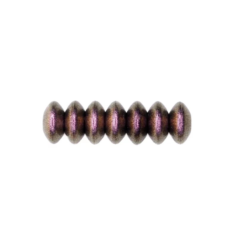 Siliconen kralen - Ovaal - 12 mm - Zwart Parel Print