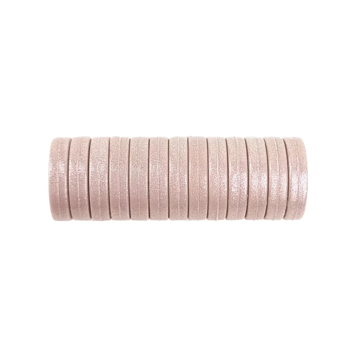 Kleurcode Pale Rose Parel - Type: Siliconen kralen Mini Circlet - Formaat: 12x4 mm - Verkocht per stuk, nergens goedkoper - BPA-, Ftalaten-, Lood-, PVC- en Gif-vrij - Geschikt voor CE-gecertificeerd eind product - Medische kwaliteit siliconen kralen - Koelbaar in de koelkast - Vaatwasser bestendig Jootjes Haakcadeautjes