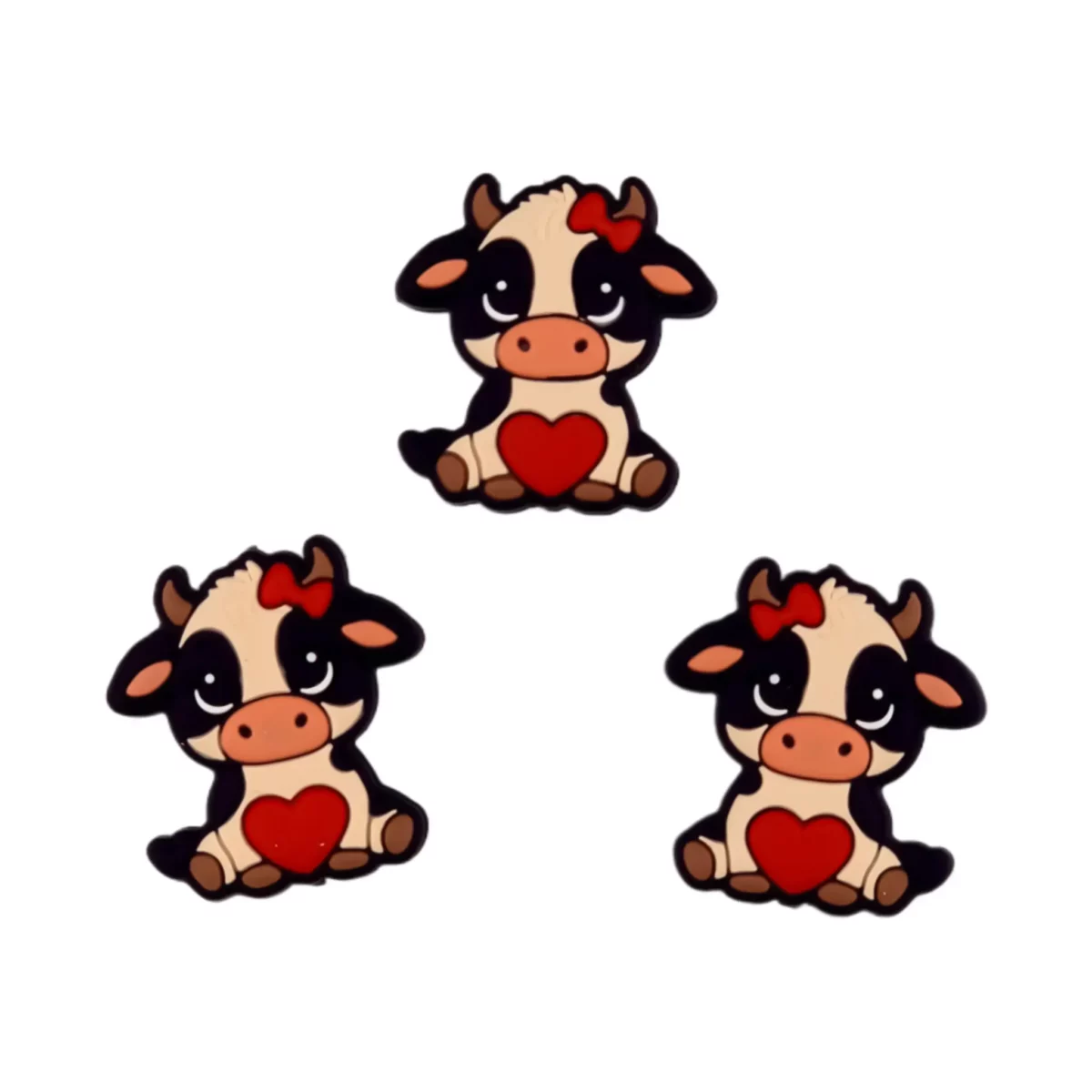 Matériau : 100% sans BPA, sûr selon EN-71, silicone Type : Love Cow Jootjes Haakcadeautjes