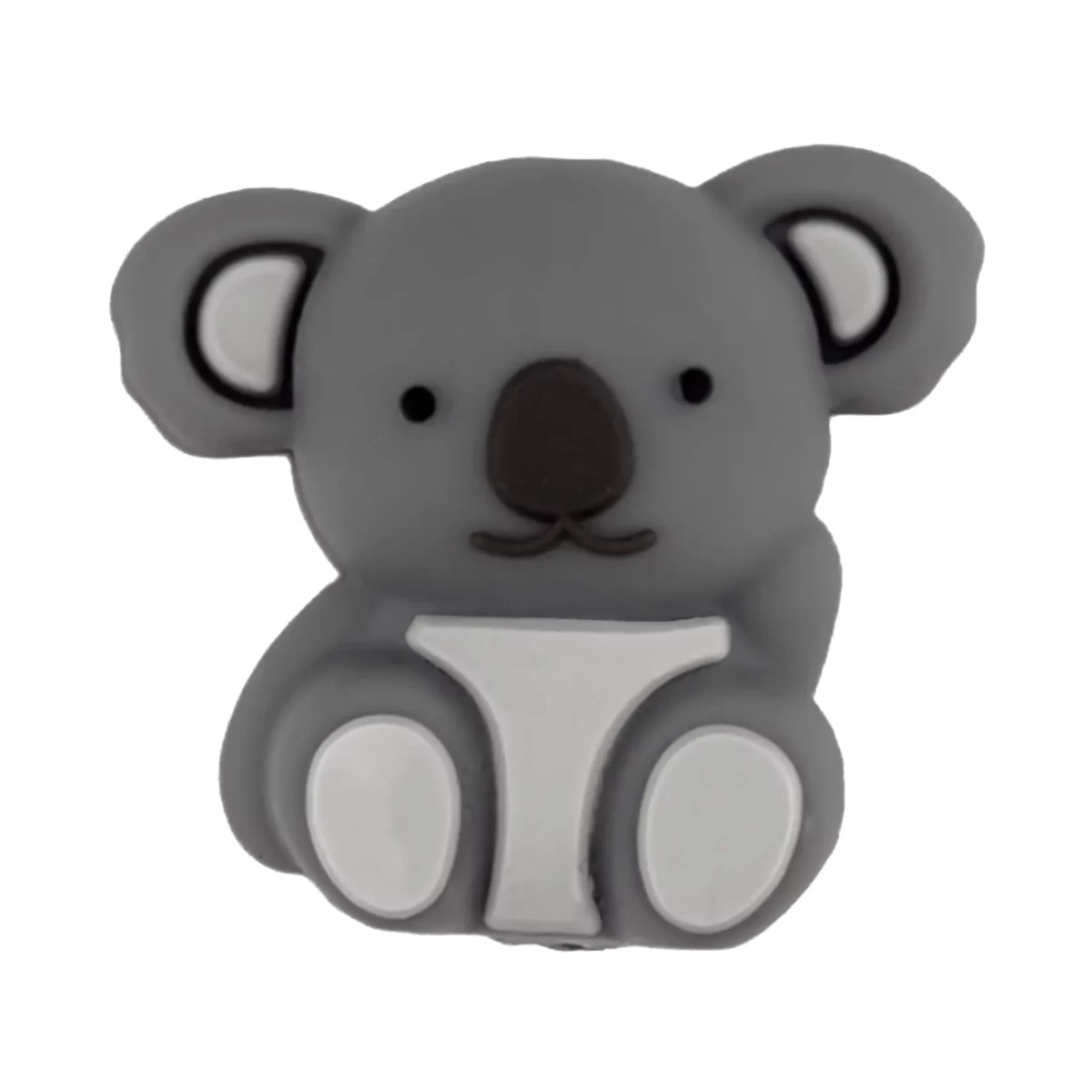 Variant: 3D - Koala Made of BPA-free silicone. Fully chemically safety tested according to EN-71, 100% child safe. For more information on how to use it, read at the bottom of the page. Jootjes Haakcadeautjes