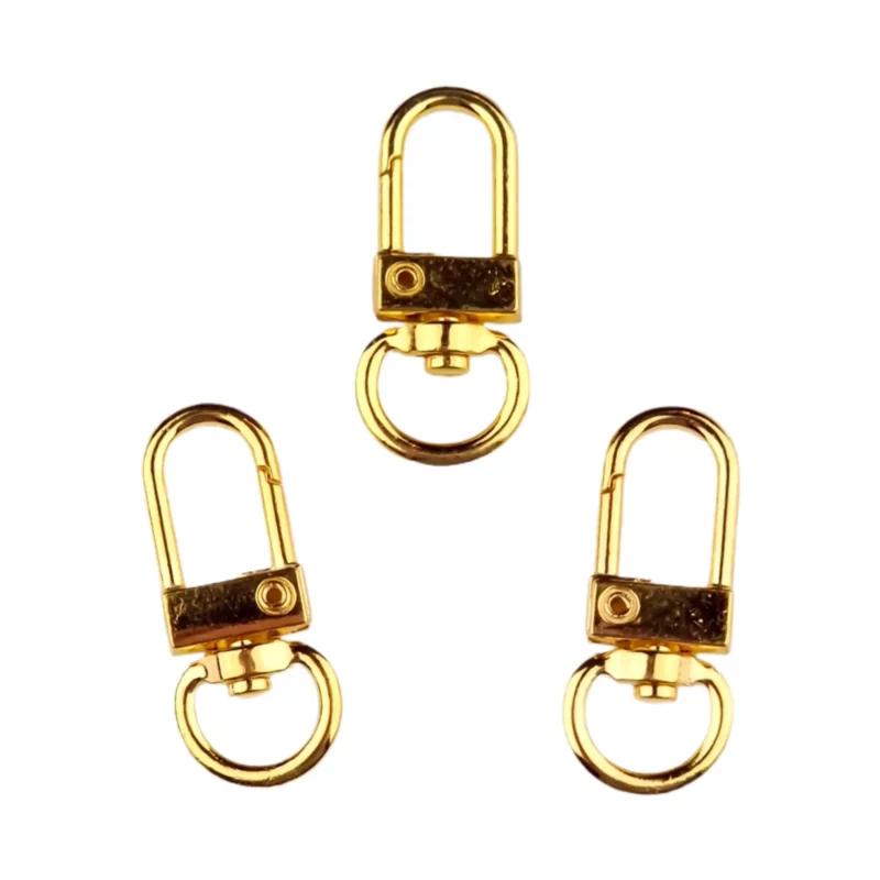 Sleutelhangers - Clip On Musketon - Goud