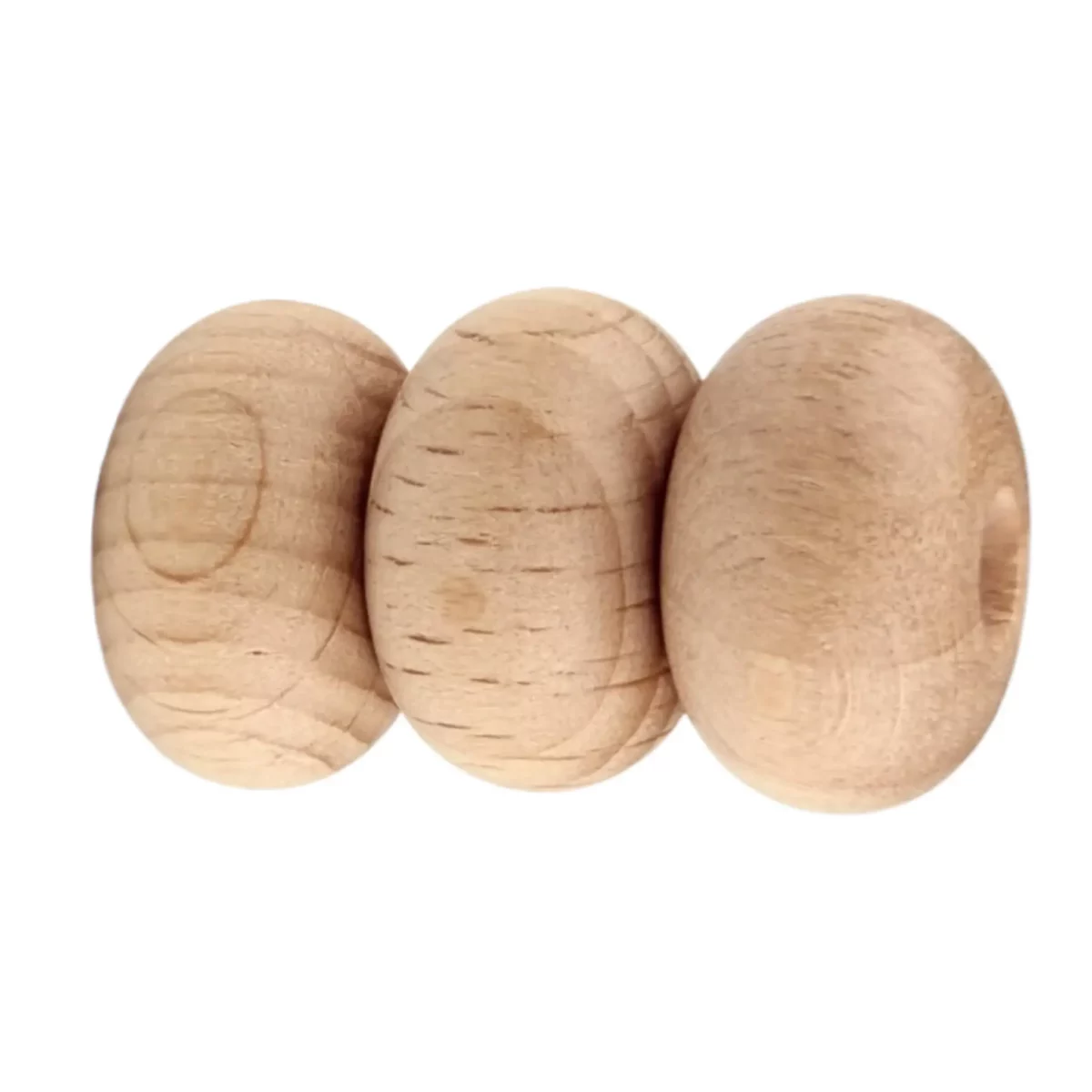 <strong>Wooden bead - Abacus Mini 12 x 3 mm</strong>
<ul> <li>Size: 12 x 3 mm</li> <li>Shape: Abacus</li> <li>Material: untreated beech wood</li>
</ul>
Wood that does not splinter, free of harmful chemicals. Child-safe, CE-certified material. Jootjes Haakcadeautjes