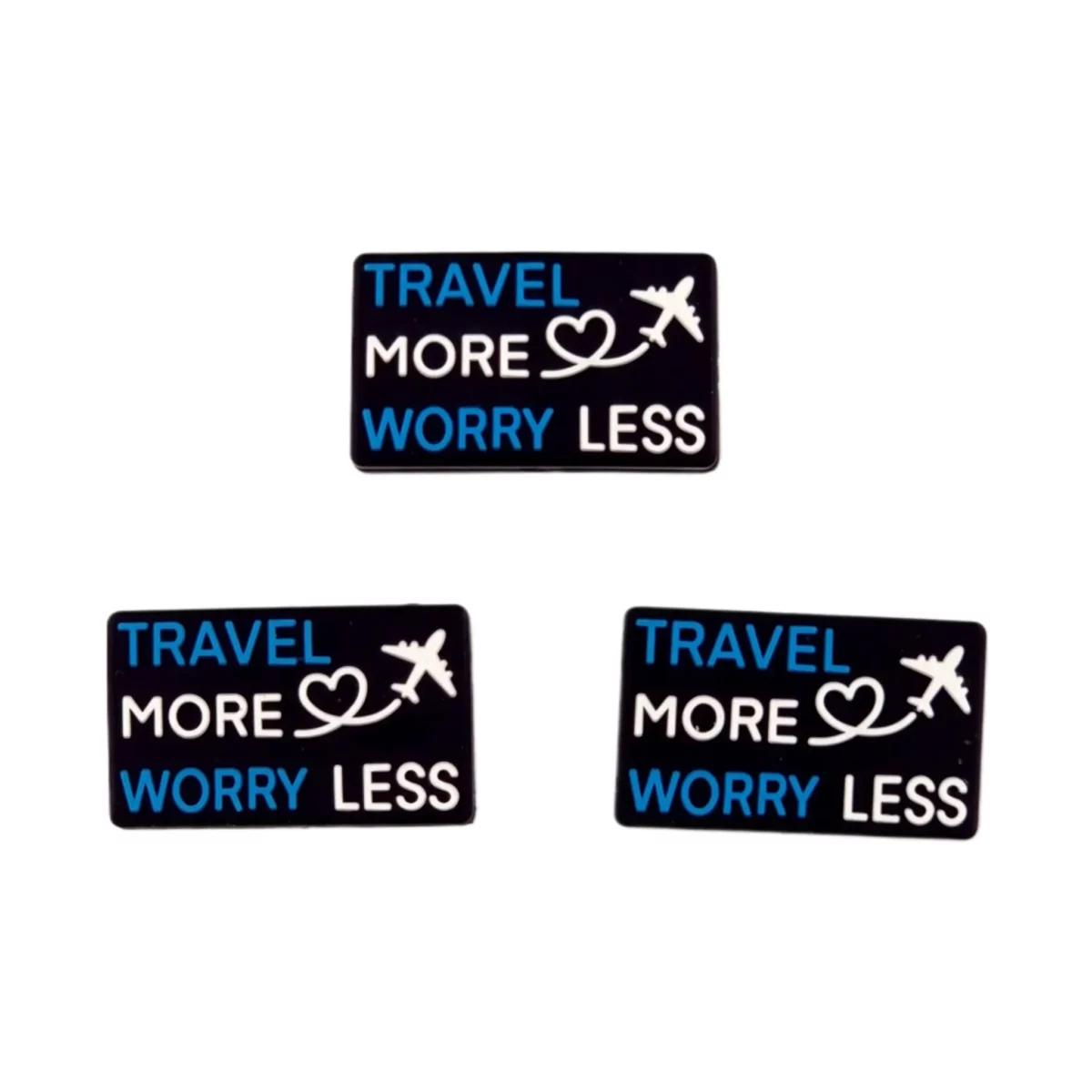Variant: "Travel more" - Zwart Gemaakt van BPA-vrij siliconen. Volledig chemisch veilig getest volgens EN-71, 100% kind veilig. Voor meer informatie over het gebruik, lees onderaan de pagina. Jootjes Haakcadeautjes