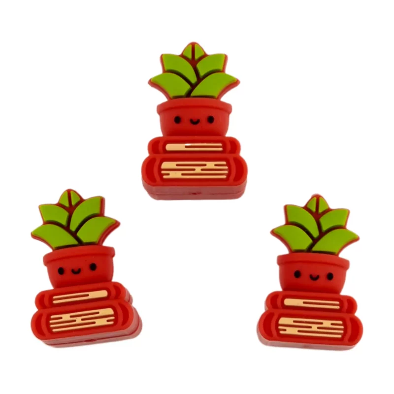 Siliconen kraal - 3D - Plantenboek