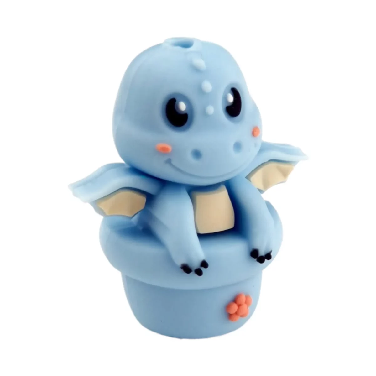 Perle de silicone - 3D - Pot à dragon – Image 2