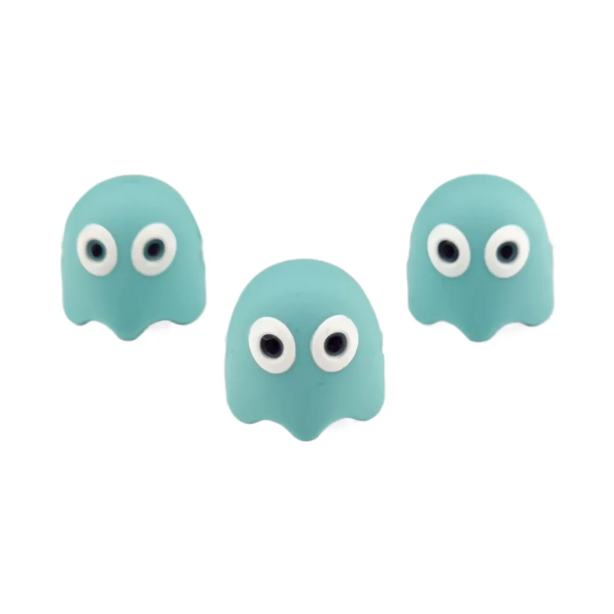 Variant: 3D - Pacman Spook - Aruba Gemaakt van BPA-vrij siliconen. Volledig chemisch veilig getest volgens EN-71, 100% kind veilig. Voor meer informatie over het gebruik, lees onderaan de pagina. Jootjes Haakcadeautjes