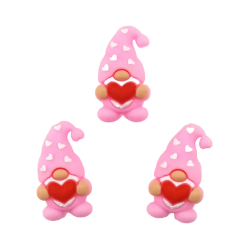 Siliconen Kraal - 3D - Gnoom - Licht Baby Roze