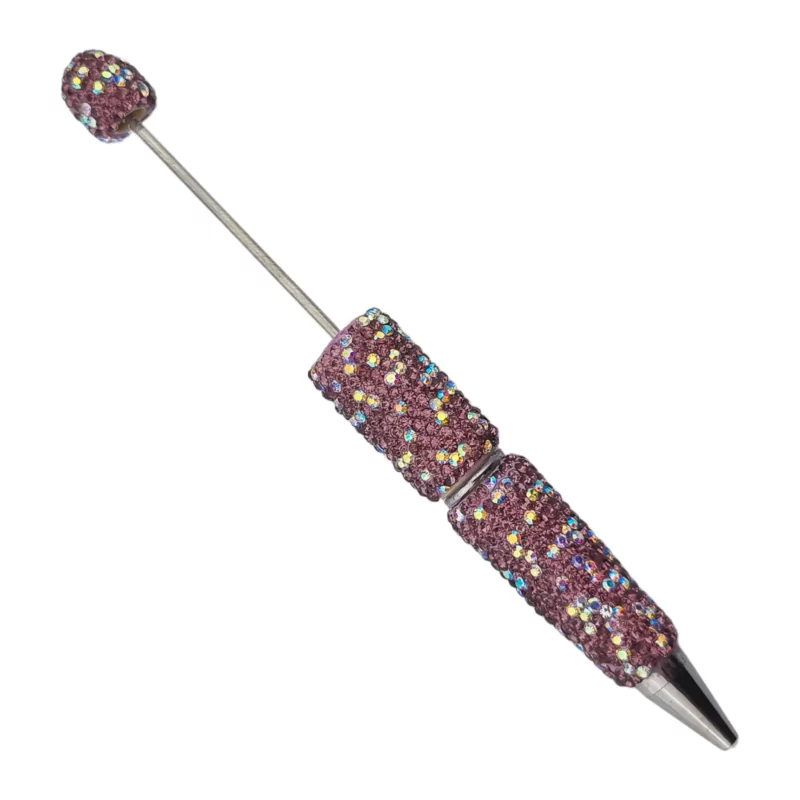 Kralenpen - Sparkle - Cerise - Per stuk
