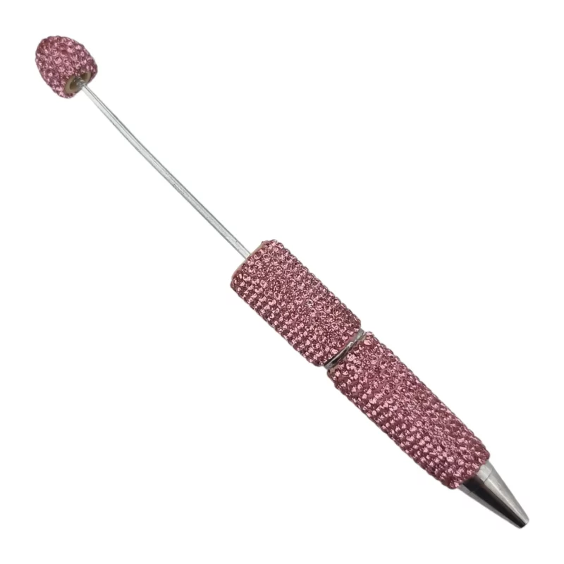 Kralenpen - Sparkle - Rose - Per stuk