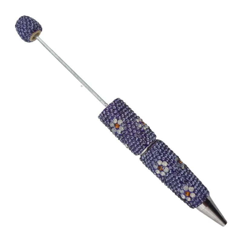 Kralenpen - Sparkle Bloem - Grape Cassis