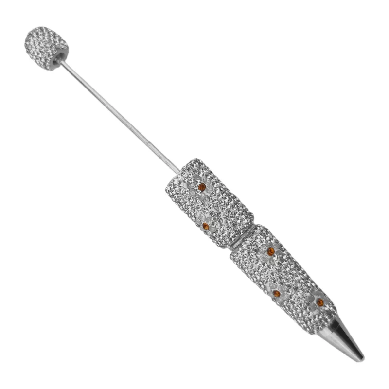 Kralenpen - Sparkle Bloem - Zilver