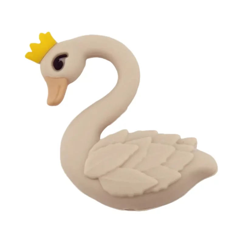 Dit setje bevat alle benodigdheden voor het kunnen maken van een zelfgemaakte Kralen pen Sparkle - Gold / Zwaan Taupe met ruche van siliconen kralen. Jootjes Haakcadeautjes