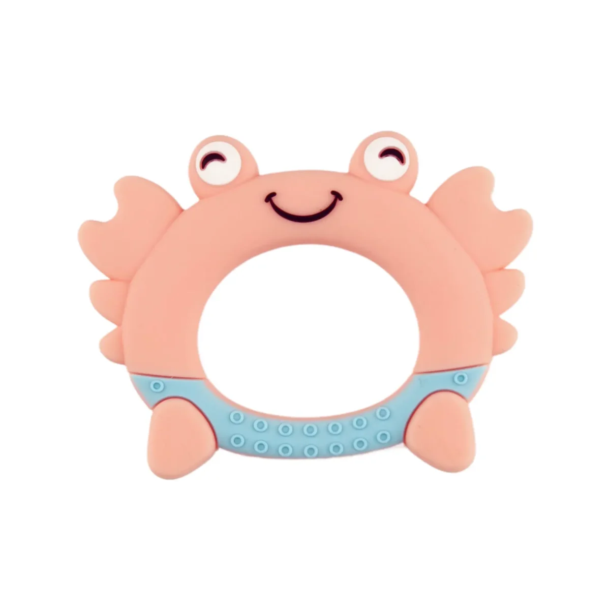 Variant: Krab Kleur: Cantloupe Gemaakt van BPA-vrij siliconen. CE-gecertificeerd, 100% kind veilig. Voor meer informatie over het gebruik, lees onderaan de pagina. Jootjes Haakcadeautjes