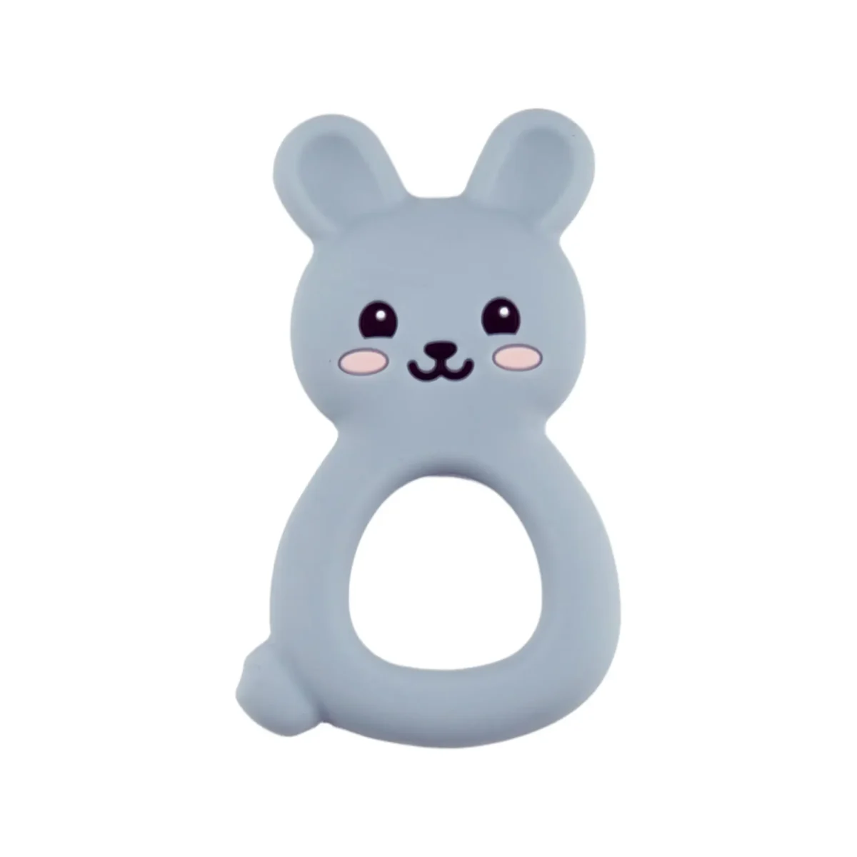 Variante : lapin Couleur : gris bleu Fabriqué en silicone sans BPA. Certifié CE, 100% sûr pour les enfants. Pour plus d'informations sur l'utilisation, lisez le bas de la page. Jootjes Haakcadeautjes