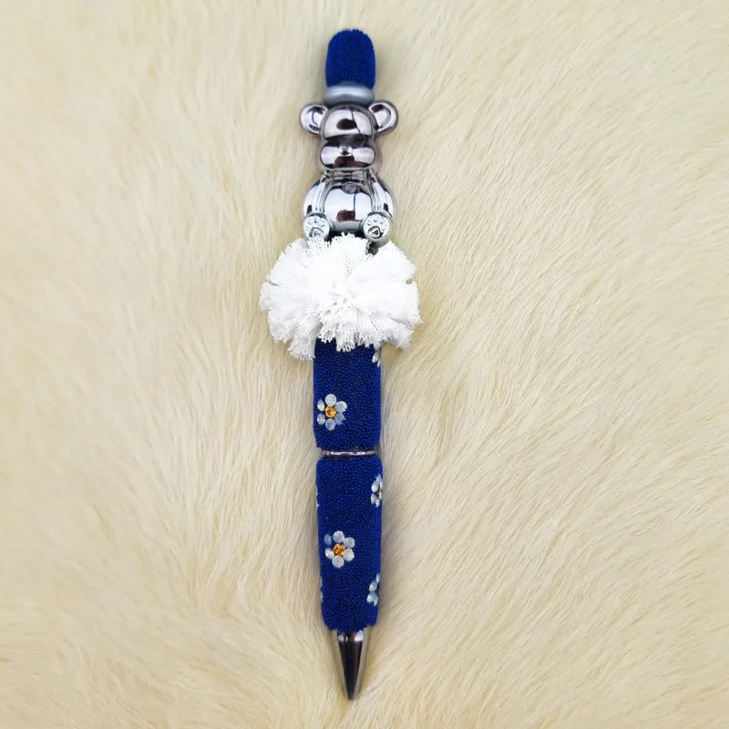 DIY Kralen Pebble Pen - Konings Beer Konings Blauw