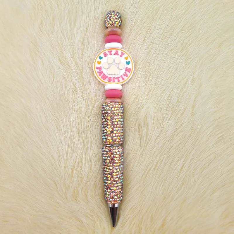 DIY Kralen Pebble Pen - Pearl Pawsitive