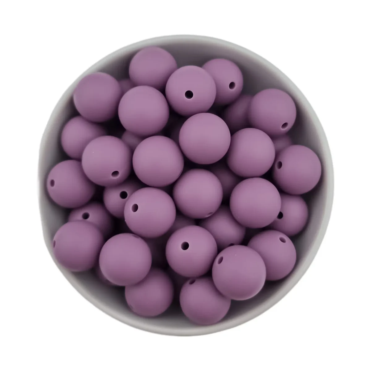 Kleur: Pruim Formaat: 16 mm rond Aantal: 50 stuks - Bulk Pakket Jootjes Haakcadeautjes