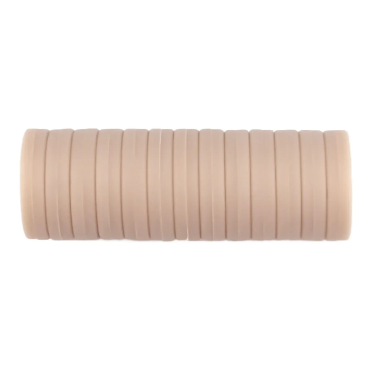 Kleurcode Tapioca - Type: Siliconen kralen Mini Circlet - Formaat: 12x4 mm - Verkocht per stuk, nergens goedkoper - BPA-, Ftalaten-, Lood-, PVC- en Gif-vrij - Geschikt voor CE-gecertificeerd eind product - Medische kwaliteit siliconen kralen - Koelbaar in de koelkast - Vaatwasser bestendig Jootjes Haakcadeautjes